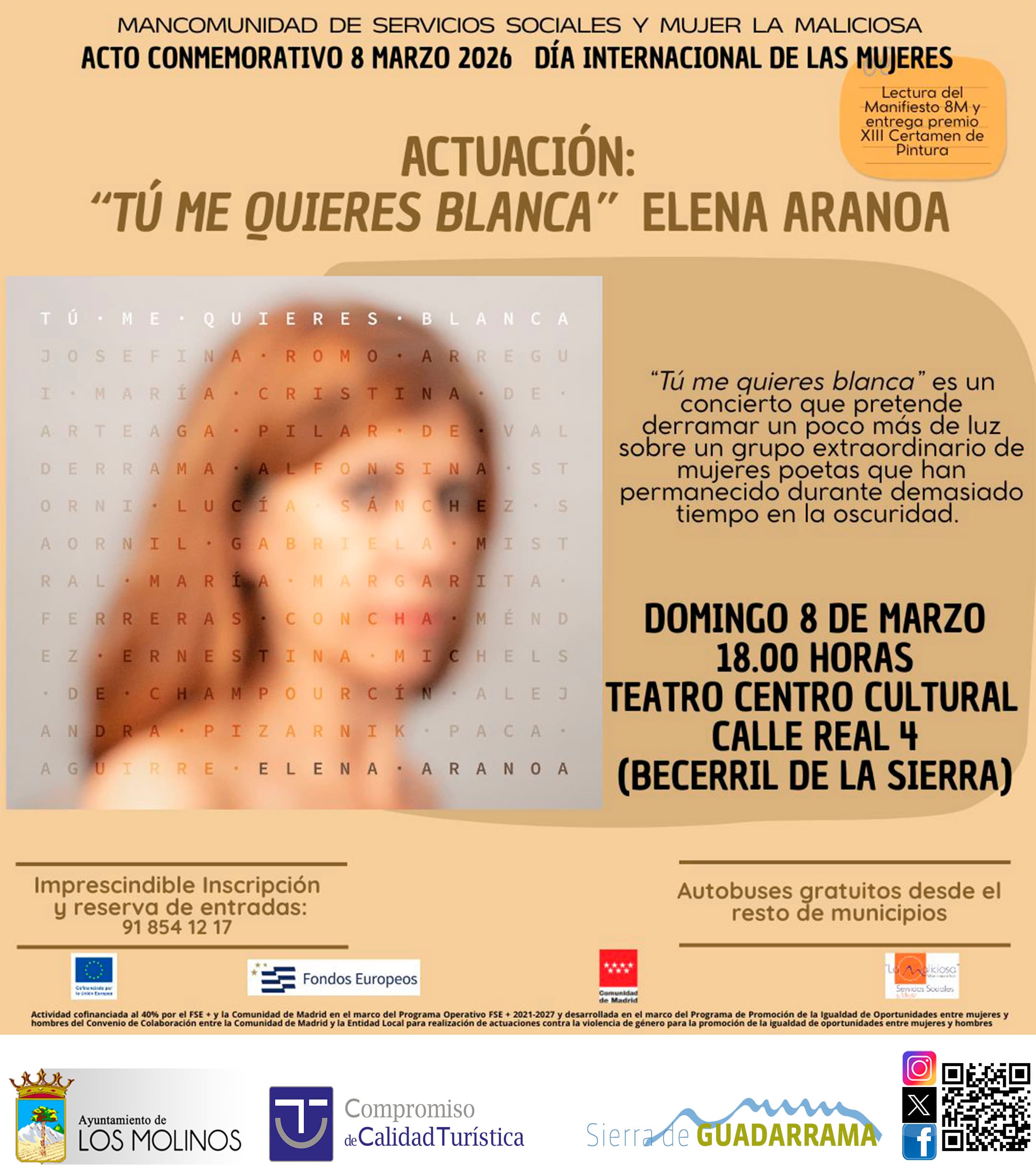 Actuación 8M «Tú me quieres blanca»