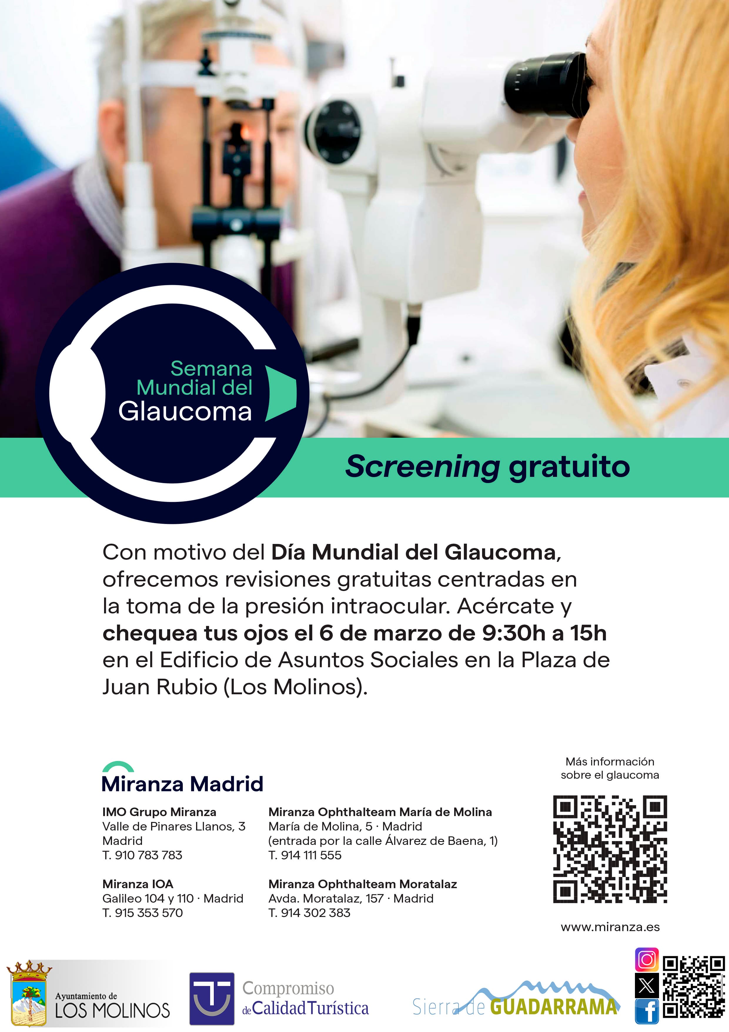 Campaña Glaucoma «Escanea tus ojos»