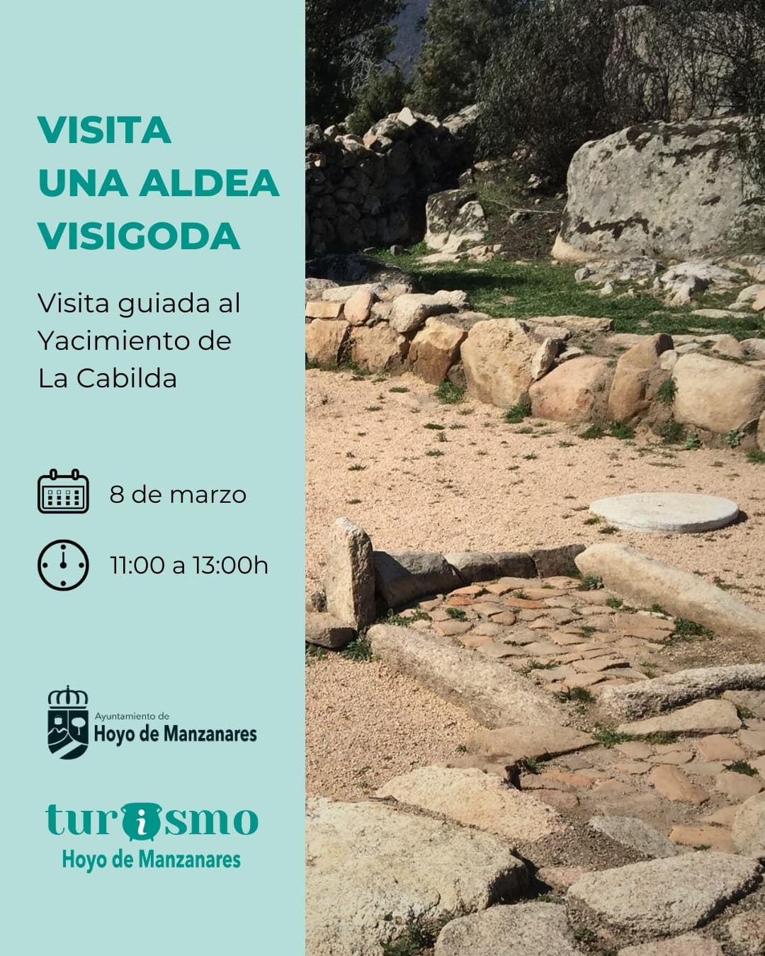 Nueva visita guiada al Yacimiento de La Cabilda: adéntrate en una aldea visigoda el 8 de marzo