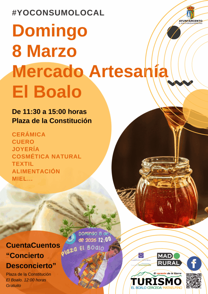 8 de Marzo, Mercado de Artesanía: El Boalo